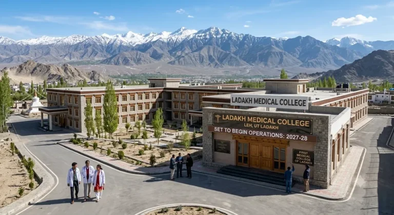 Ladakh’s first medical college in Leh set to begin operations in 2027-28