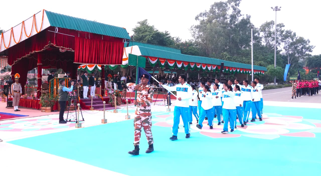 Grand Inauguration of 3rd All India Police Handball Cluster 2026 at BTC Bhanu