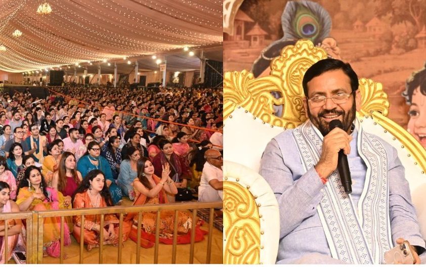 Shrimad Bhagwat Katha brings peace, spiritual strength and direction to life
