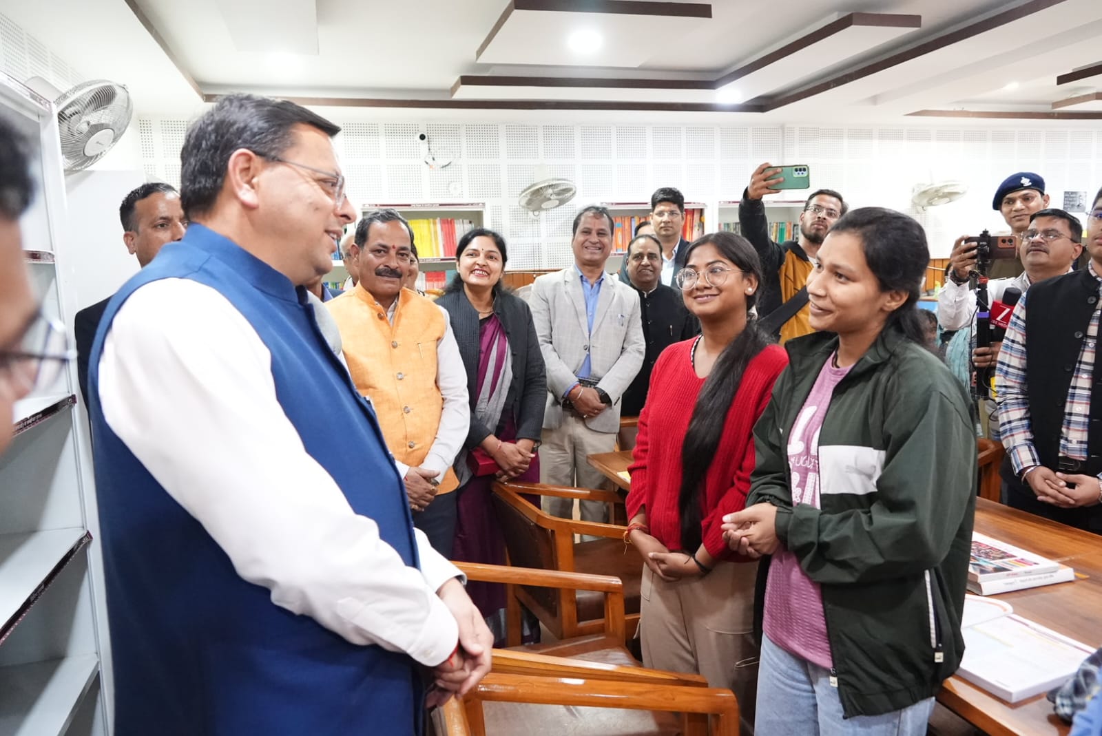 CM Pushkar Singh Dhami Praises ‘Donate a Book, Plant a Tree of Knowledge’ Campaign in Rudraprayag