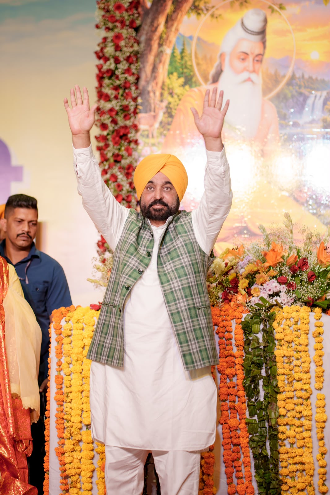 CM Bhagwant Singh Mann Attends State-Level Celebration in Amritsar on Maharishi Bhagwan Valmiki Ji’s Birth Anniversary