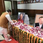 CM Pushkar Singh Dhami Pays Emotional Tributes to Former Uttarakhand Chief Ministers B.C. Khanduri and Former Cabinet Minister Heera Singh Bisht
