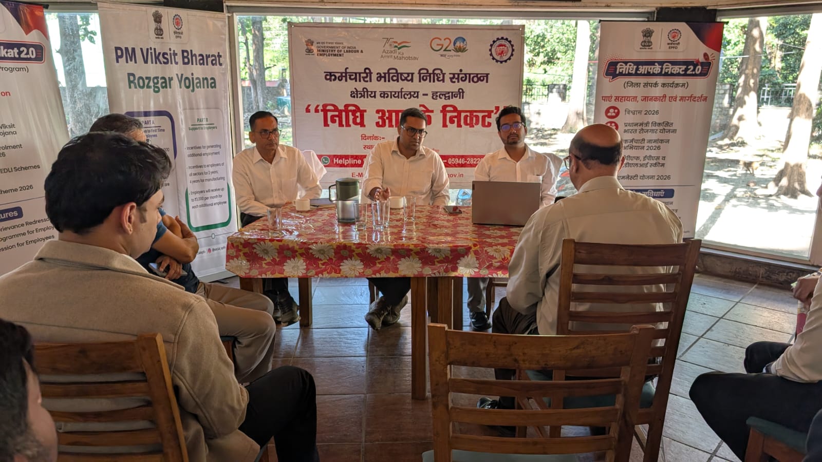 ‘Nidhi Aapke Nikat’ Camp Organised at KMVN, Mohan, to Raise Awareness About Social Security Schemes Among Employees and Employers